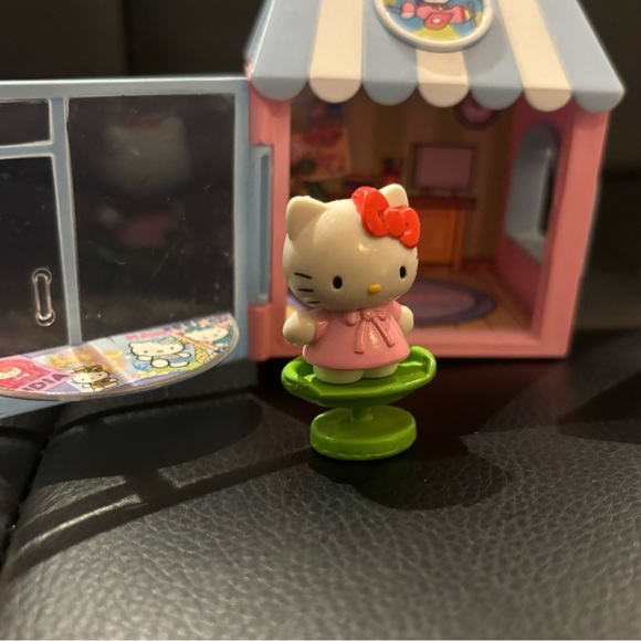 HELLO KITTY POLLY POCKET STYLE FIGURINE SET - Picture 7 of 15